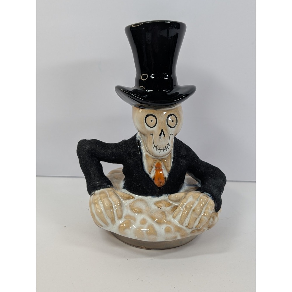 Yankee Candle Halloween Ceramic Boney Bunch Jar Candle Topper - BONEY